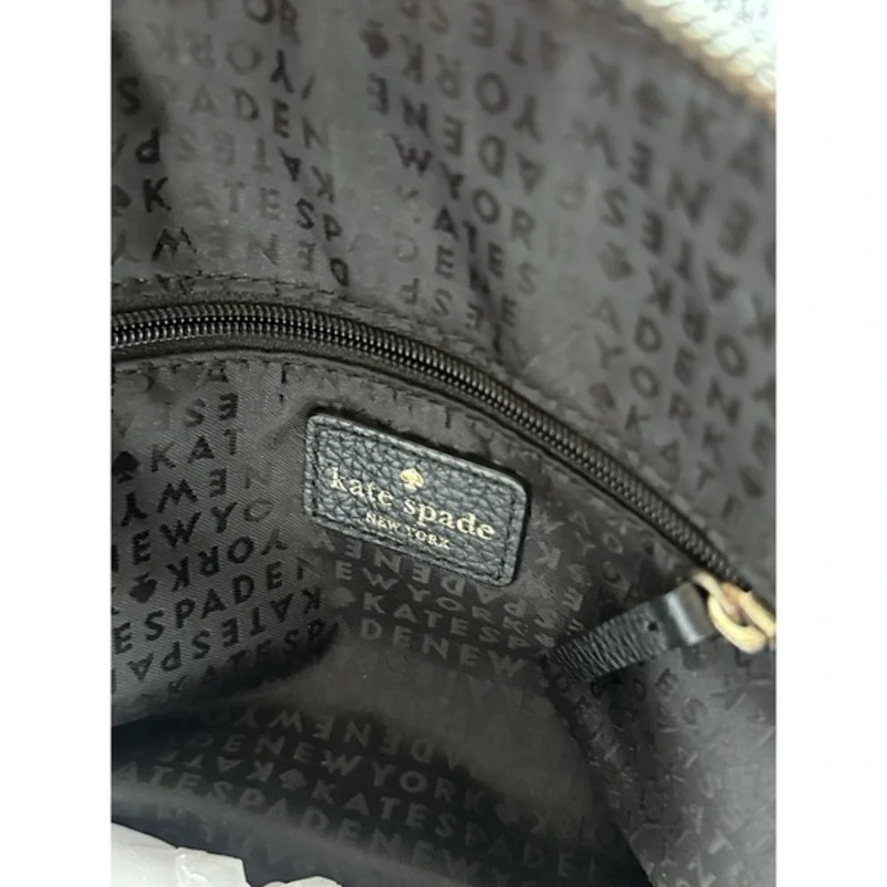 KATE SPADE  - Carli Wakefield Lane Leather‎ Satchel - Black